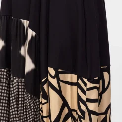 Best Alembika Abstract Print Dress Black