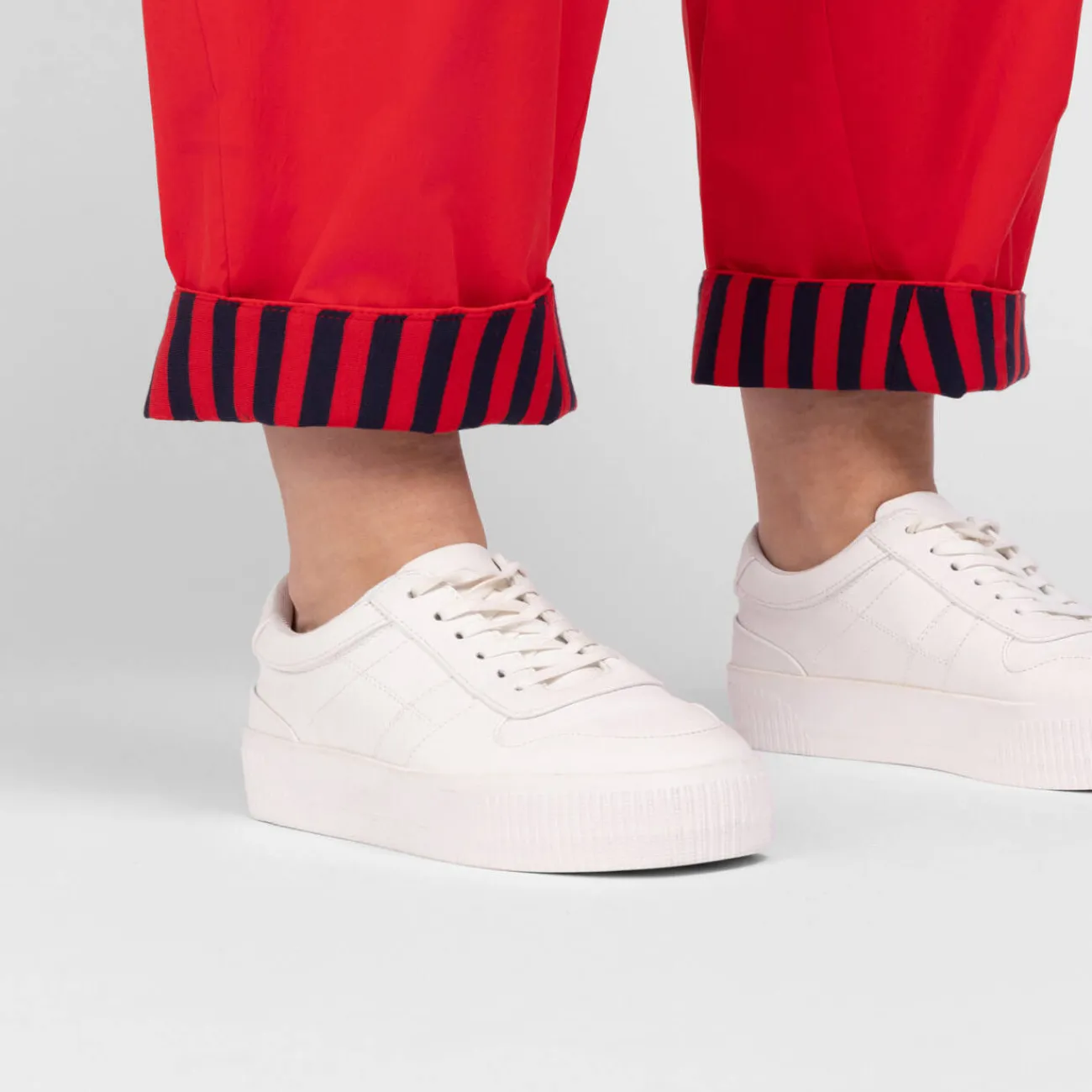 Best Alembika Cropped Trousers Red