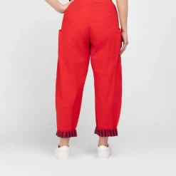 Best Alembika Cropped Trousers Red