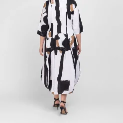 Outlet Alembika Dress Black and White