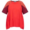 New Alembika Short Sleeve Tunic Red