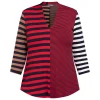 Sale Alembika V-neck Jersey Striped Tunic