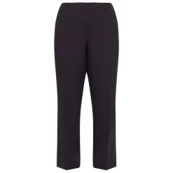 Fashion Beige Classic Regular Leg Pull On Trouser Black