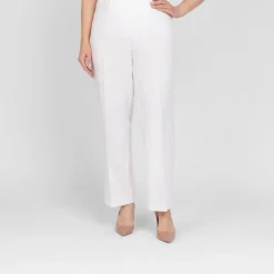 Online Beige Classic Regular Leg Pull On Trouser Off-White