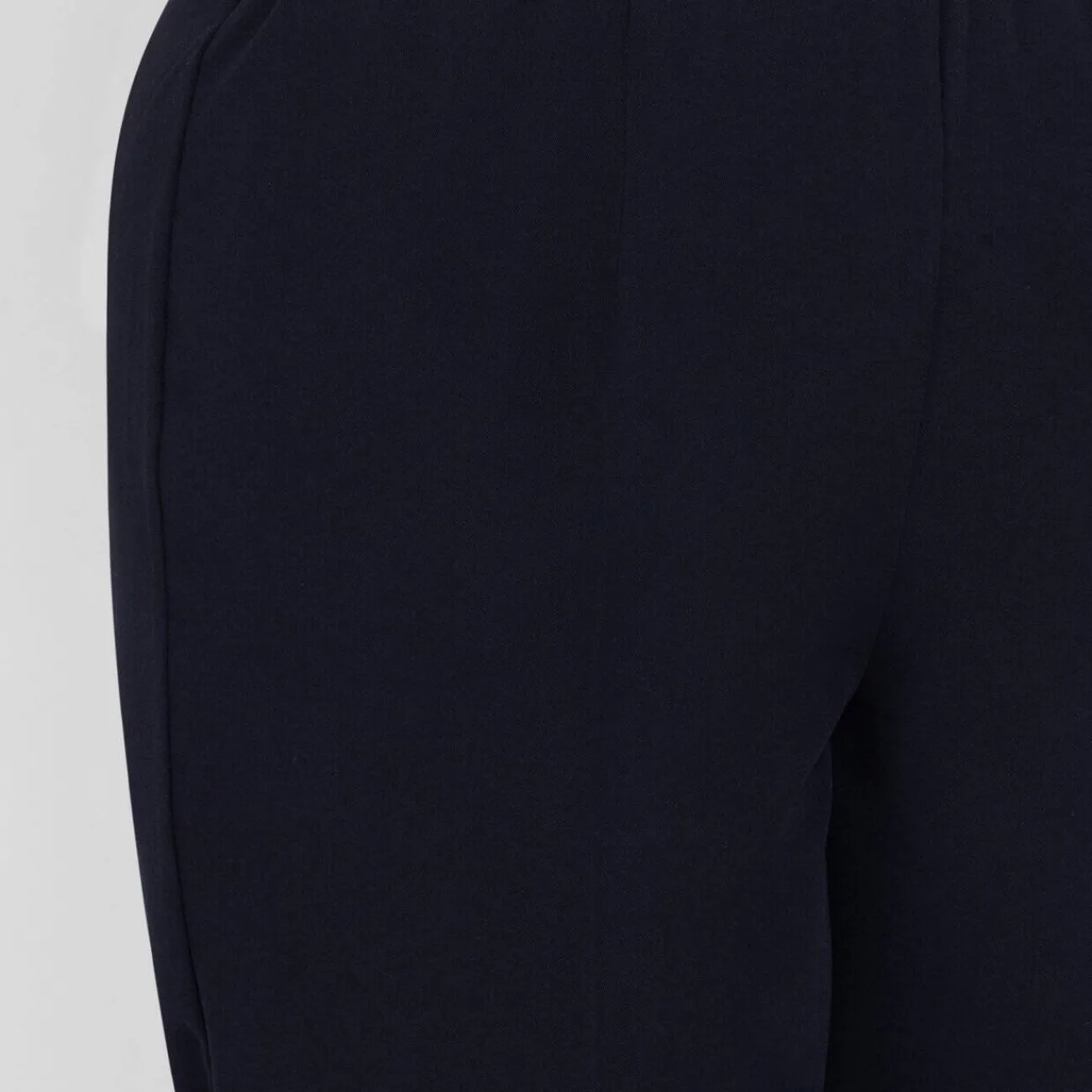 Online Beige Classic Slim Leg Pull On Trouser Navy