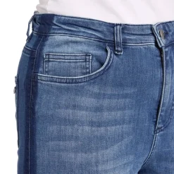 Fashion Beige FADED STRETCH DENIM JEANS