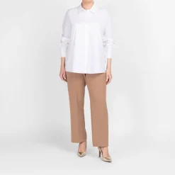 Discount Beige Pull On Trouser Camel