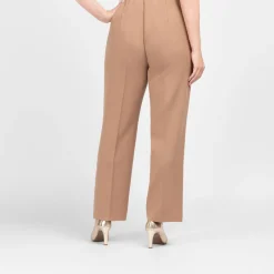 Discount Beige Pull On Trouser Camel