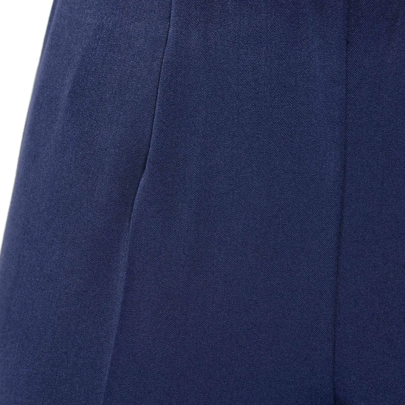 New Beige PULL ON TROUSER FRONT CREASE NAVY