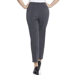 Online Beige PULL ON TROUSER GREY MELANGE