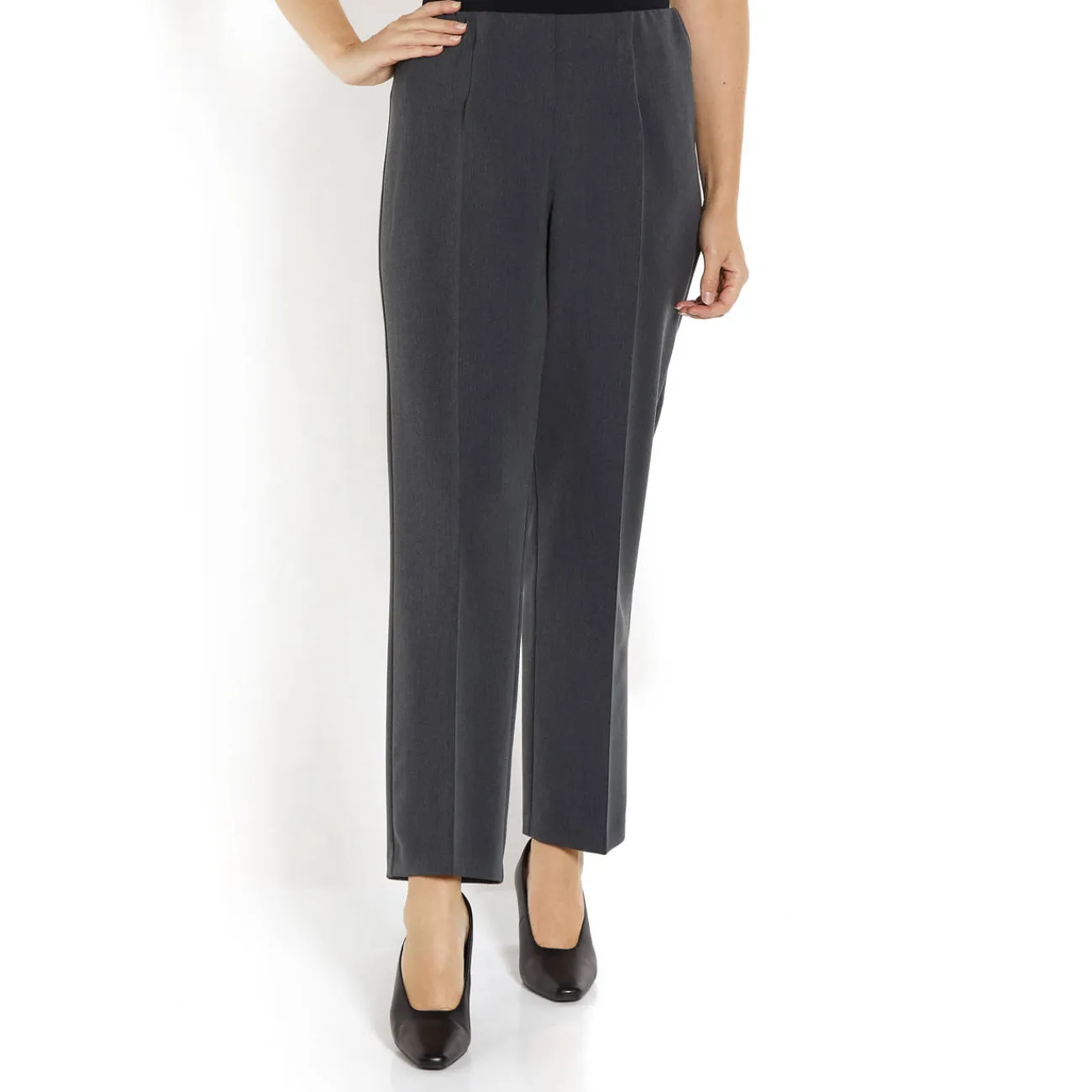 Hot Beige PULL ON TROUSER GREY