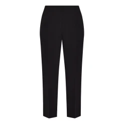 Sale Beige Pull On Trouser Narrow Leg Black