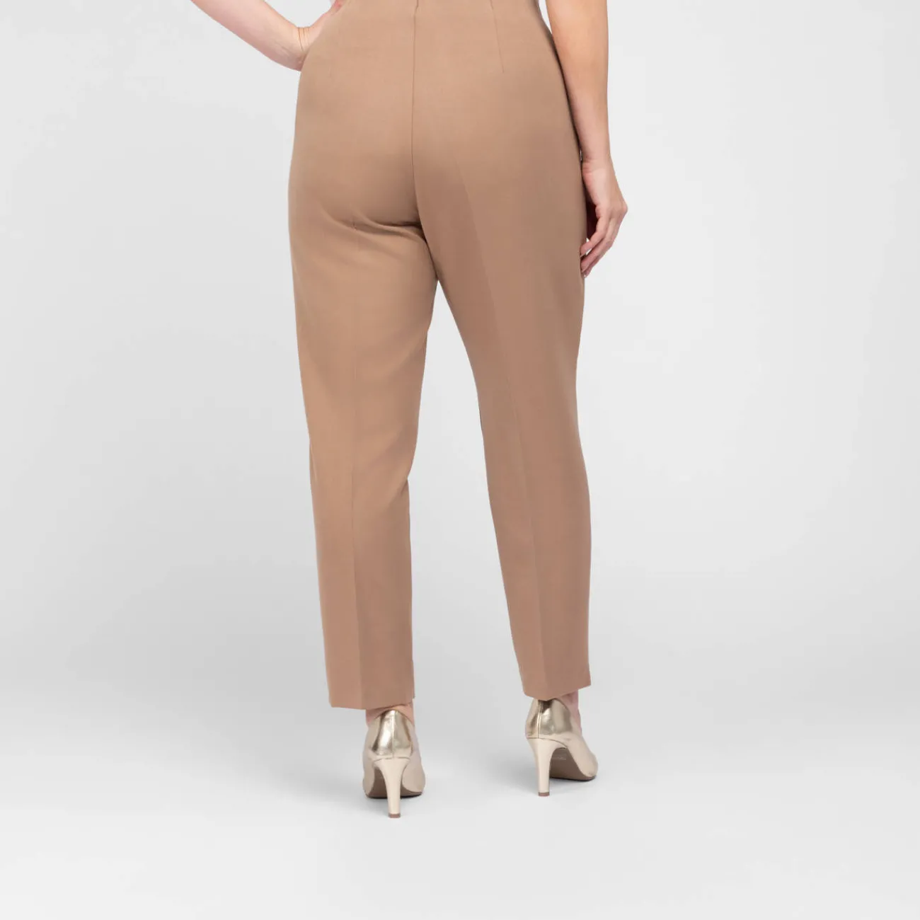 Best Beige Pull On Trousers Camel