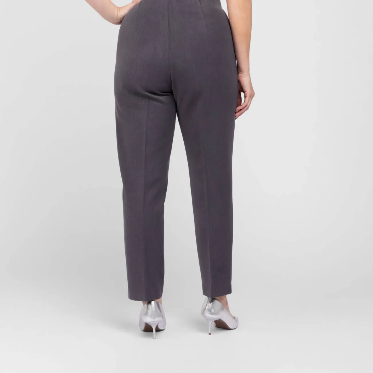 New Beige Pull on Trousers Grey