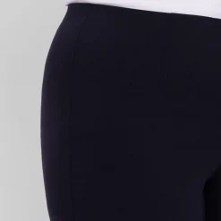 Online Beige Pull On Trousers Navy