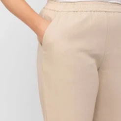 Hot Beige Pull-On Trouser Sand