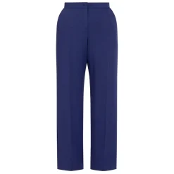 Discount Elena Miro Crepe Trousers Navy