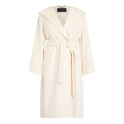 Best Elena Miro DOUBLE FACE COAT IVORY