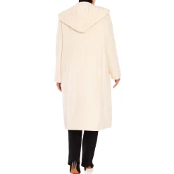 Best Elena Miro DOUBLE FACE COAT IVORY