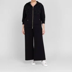 Sale Elena Miro Jersey Trousers Black