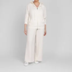 Best Elena Miro Jersey Trousers Off White