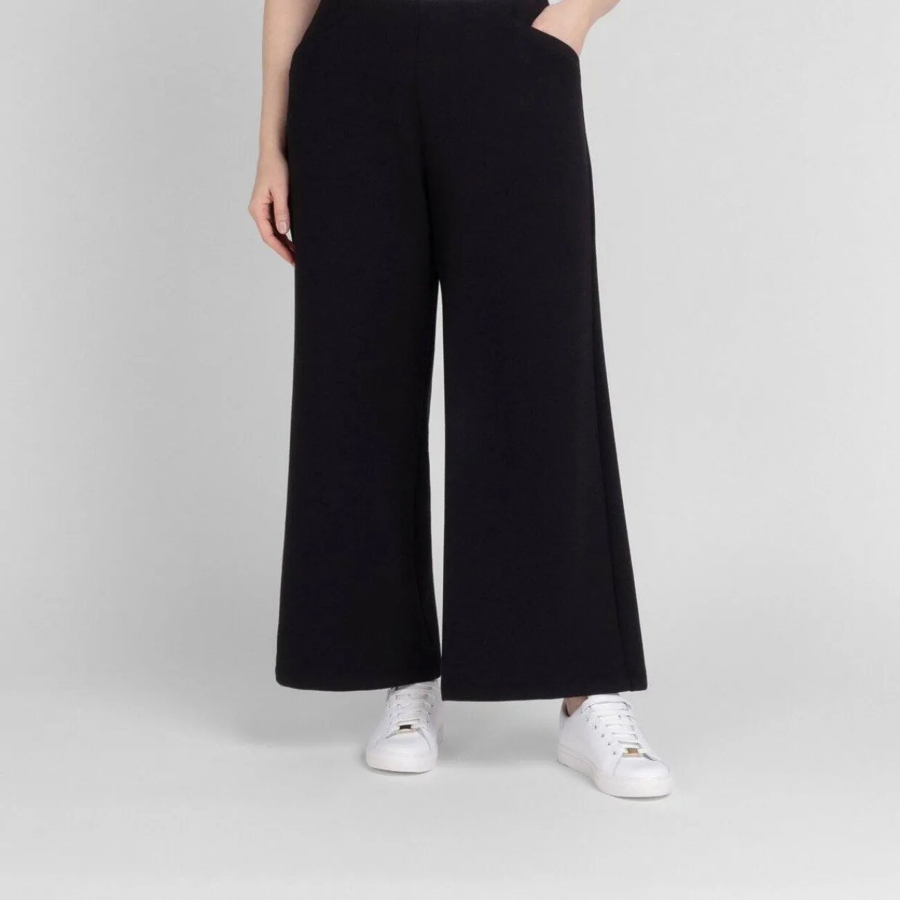Sale Elena Miro Jersey Trousers Black