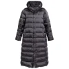 Fashion Elena Miro LONG PUFFER COAT ANTHRACITE