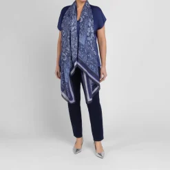 Sale Elena Miro Modal Scarf Navy