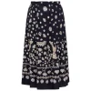 Best Elena Miro Tiered Floral Skirt Black