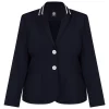 Clearance Faber Jersey Blazer Navy