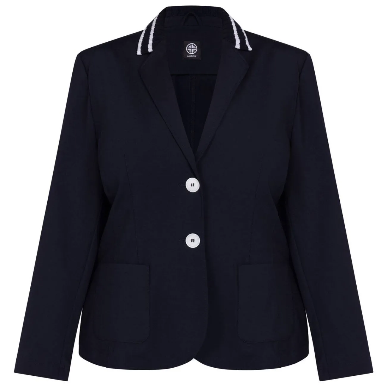 Clearance Faber Jersey Blazer Navy
