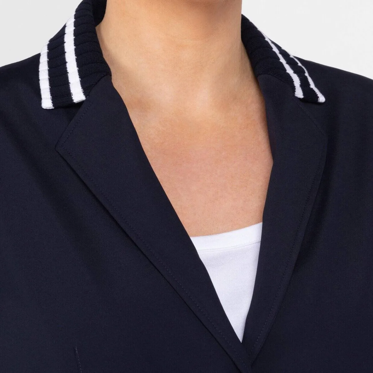 Clearance Faber Jersey Blazer Navy
