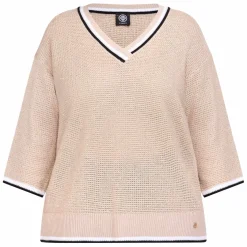 Fashion Faber V-Neck Sweater Beige