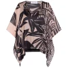 New GAIA Life Leaf Print Tunic Camel