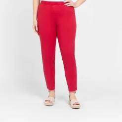 Sale GAIA Life Pull On Trousers Red
