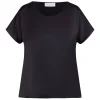 Online GAIA Life Satin Jersey Top Black