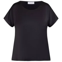 Online GAIA Life Satin Jersey Top Black