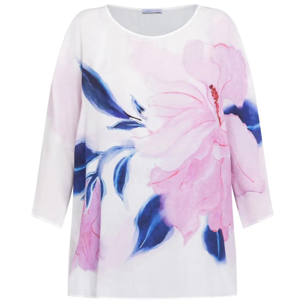 Clearance Luisa Mara Venier Luisa Viola Floral Tunic White