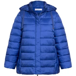 Outlet Luisa Viola Easy Luisa Viola Hooded Puffer Jacket Bluette