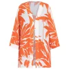 Best Luisa Mara Venier Luisa Viola Long Jacket Orange
