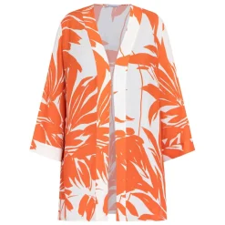 Best Luisa Mara Venier Luisa Viola Long Jacket Orange