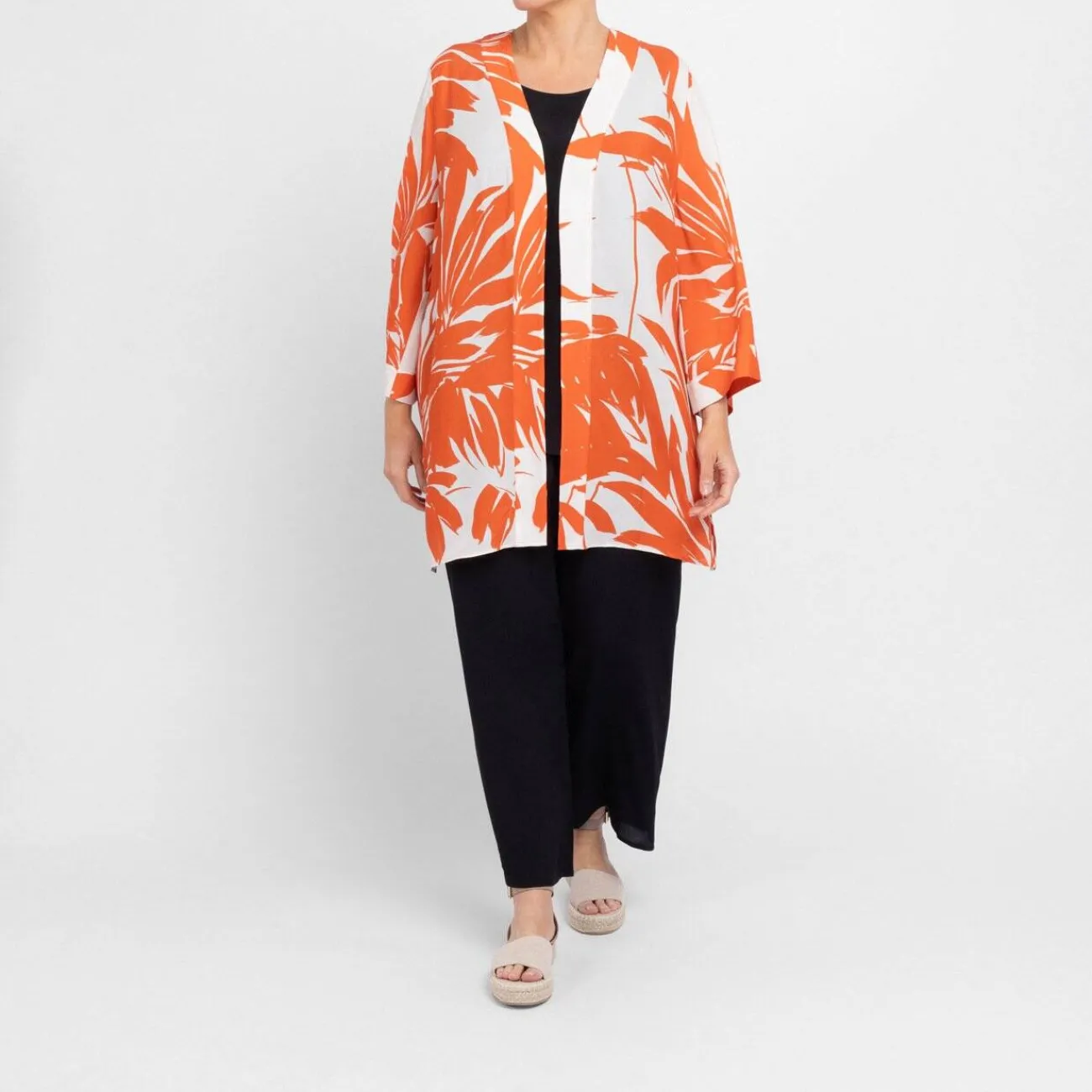 Best Luisa Mara Venier Luisa Viola Long Jacket Orange