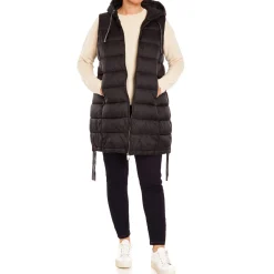 Sale Luisa Viola Easy LUISA VIOLA PADDED GILET BLACK