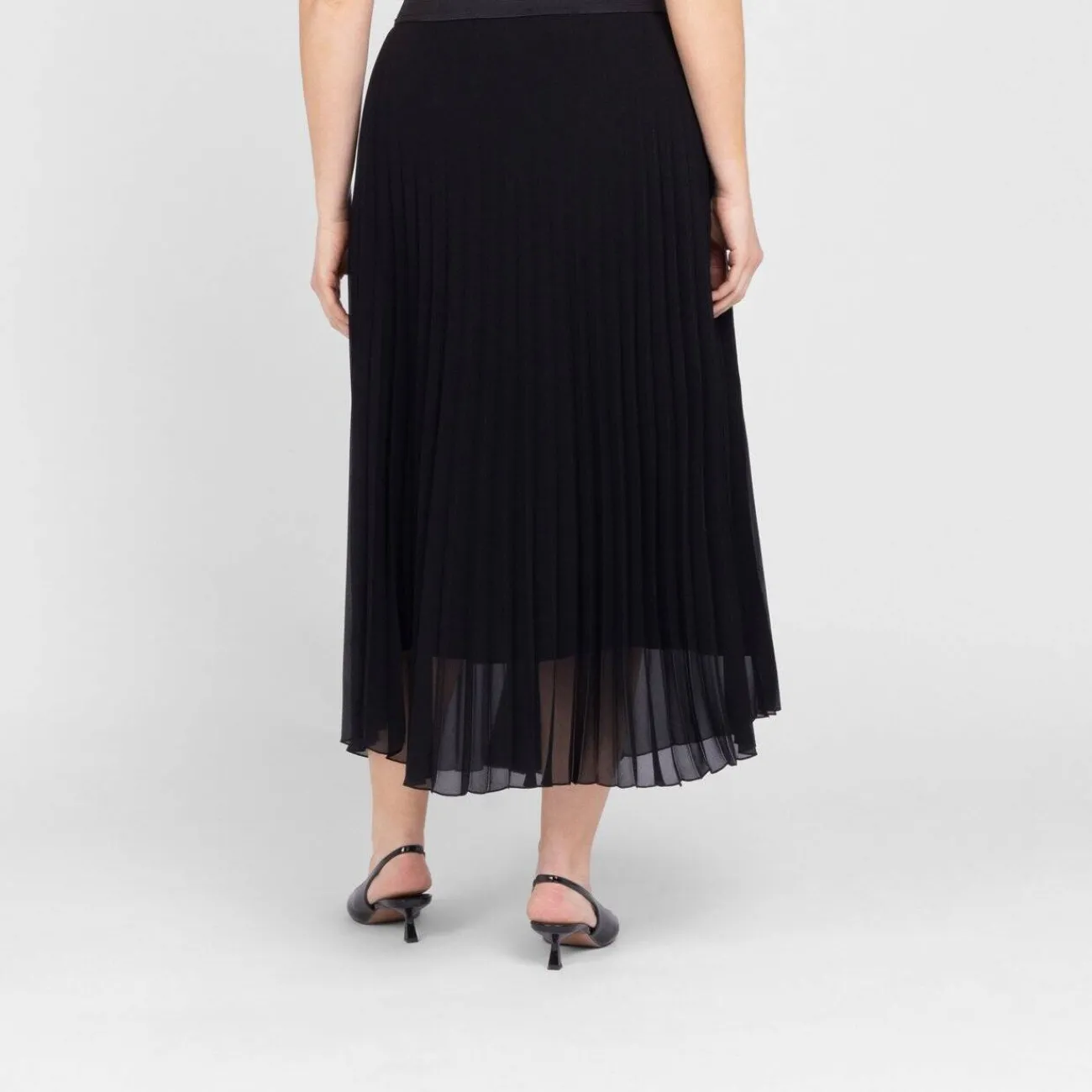 Best Luisa Viola Pleated Skirt Black