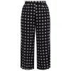 Discount Luisa Mara Venier Luisa Viola Printed Trousers Black