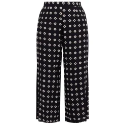 Discount Luisa Mara Venier Luisa Viola Printed Trousers Black