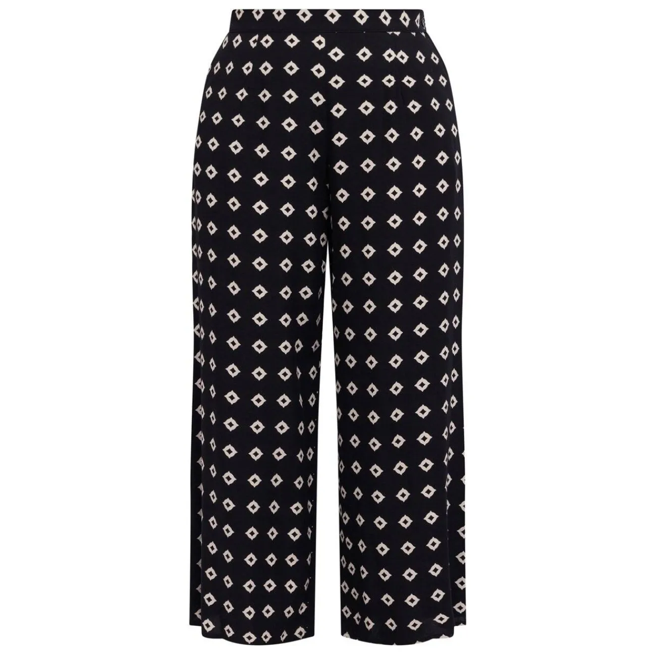 Discount Luisa Mara Venier Luisa Viola Printed Trousers Black