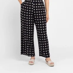 Discount Luisa Mara Venier Luisa Viola Printed Trousers Black