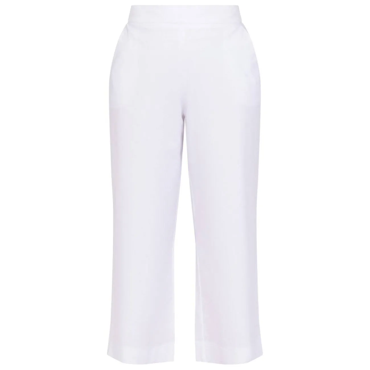 Clearance Luisa Viola Pull On Gaberdine Trouser White