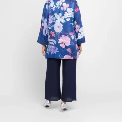 Sale Luisa Mara Venier Luisa Viola Satin Tunic Blue